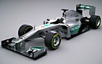 Mercedes F1 W04