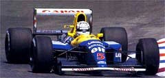Germany' 1992 - Nigel Mansell (Williams FW14B/Renault)