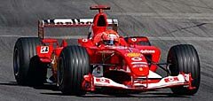 2003 - Michael Schumacher (Ferrari F2003-GA)