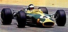 South Africa' 1968 - Jim Clark (Lotus 49/Ford Cosworth DFV)