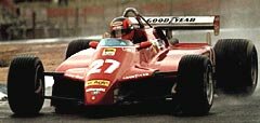 South Africa' 1982 - Gilles Villeneuve (Ferrari 126C2)