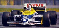 Mexico' 1986 - Nelson Piquet (Williams FW11/Honda)