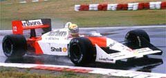 Hungary' 1988 - Ayrton Senna (McLaren MP4/4-Honda)