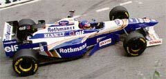 Monaco' 1996 - Jacques Villeneuve (Williams FW18/Renault)