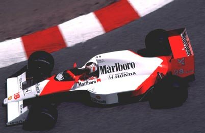 1990 Grand Prix of Monaco - Gerhard Berger (McLaren MP4/5B-Honda V10)