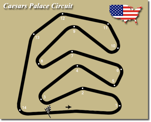 Caesars Palace Grand Prix Circuit